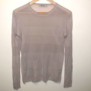 T by Alexander Wang Sheer Sweater